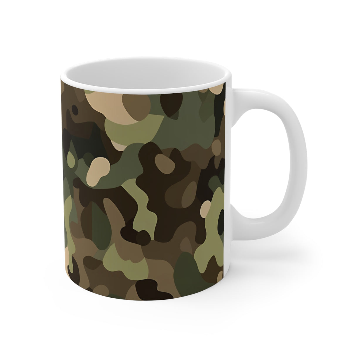 All-Over Camouflage Pattern Coffee Mug 333