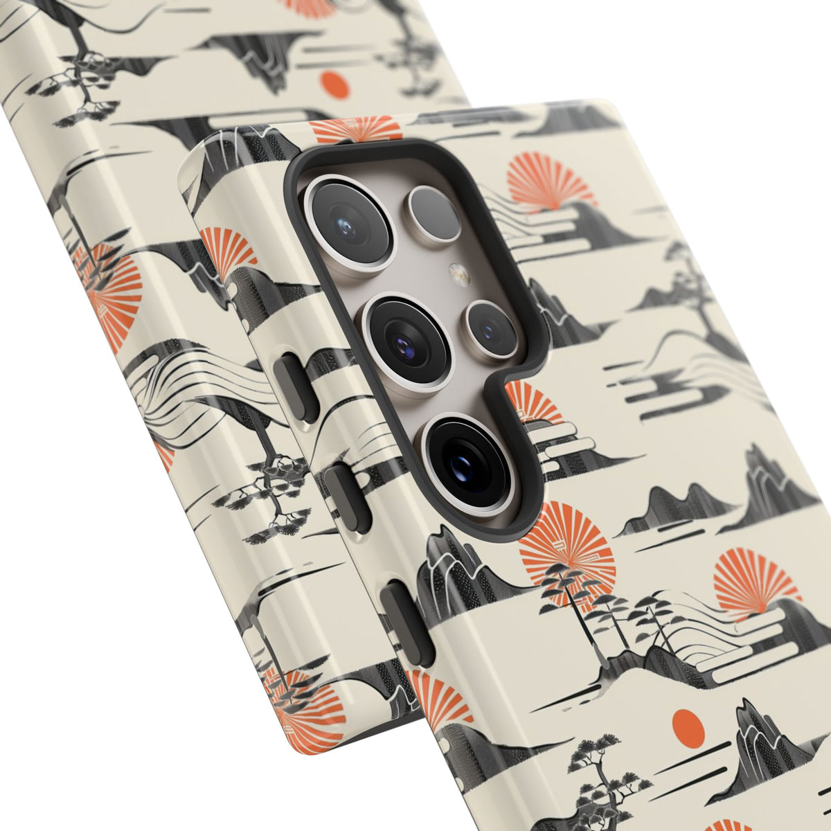 Japanese Pattern Phone Case – Elegant & Timeless Design for Your Phone 022