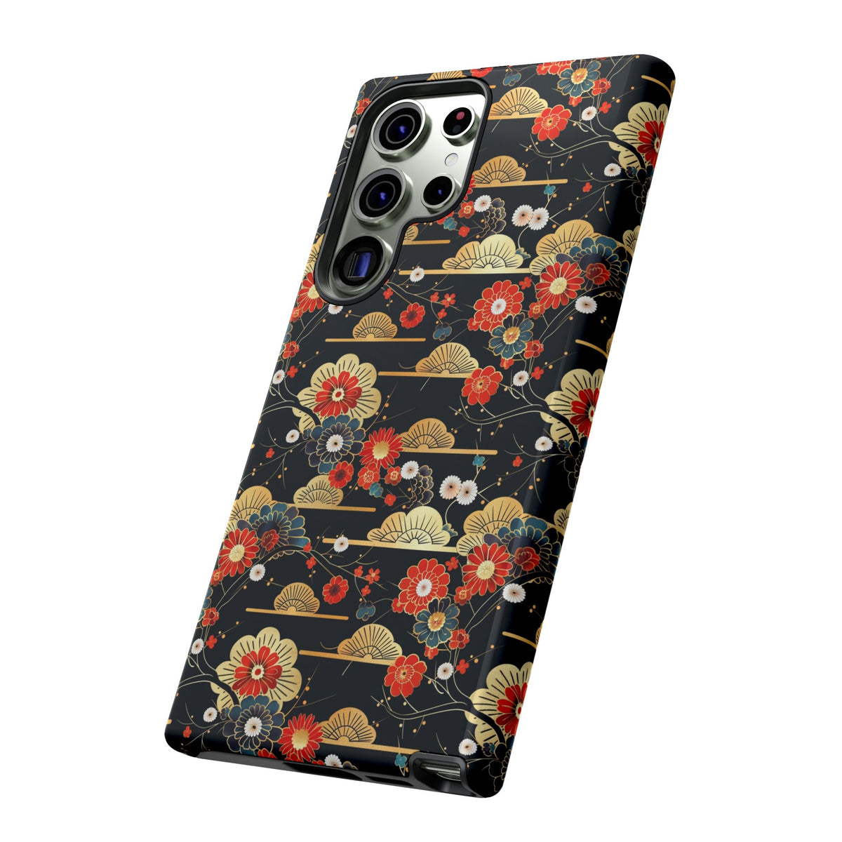 Japanese Pattern Phone Case – Elegant & Timeless Design for Your Phone 063