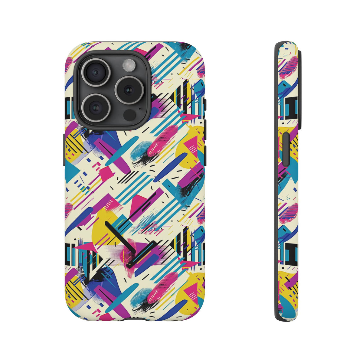 Retro 80s Seamless Phone Case – Vintage Style Meets Modern Protection 134