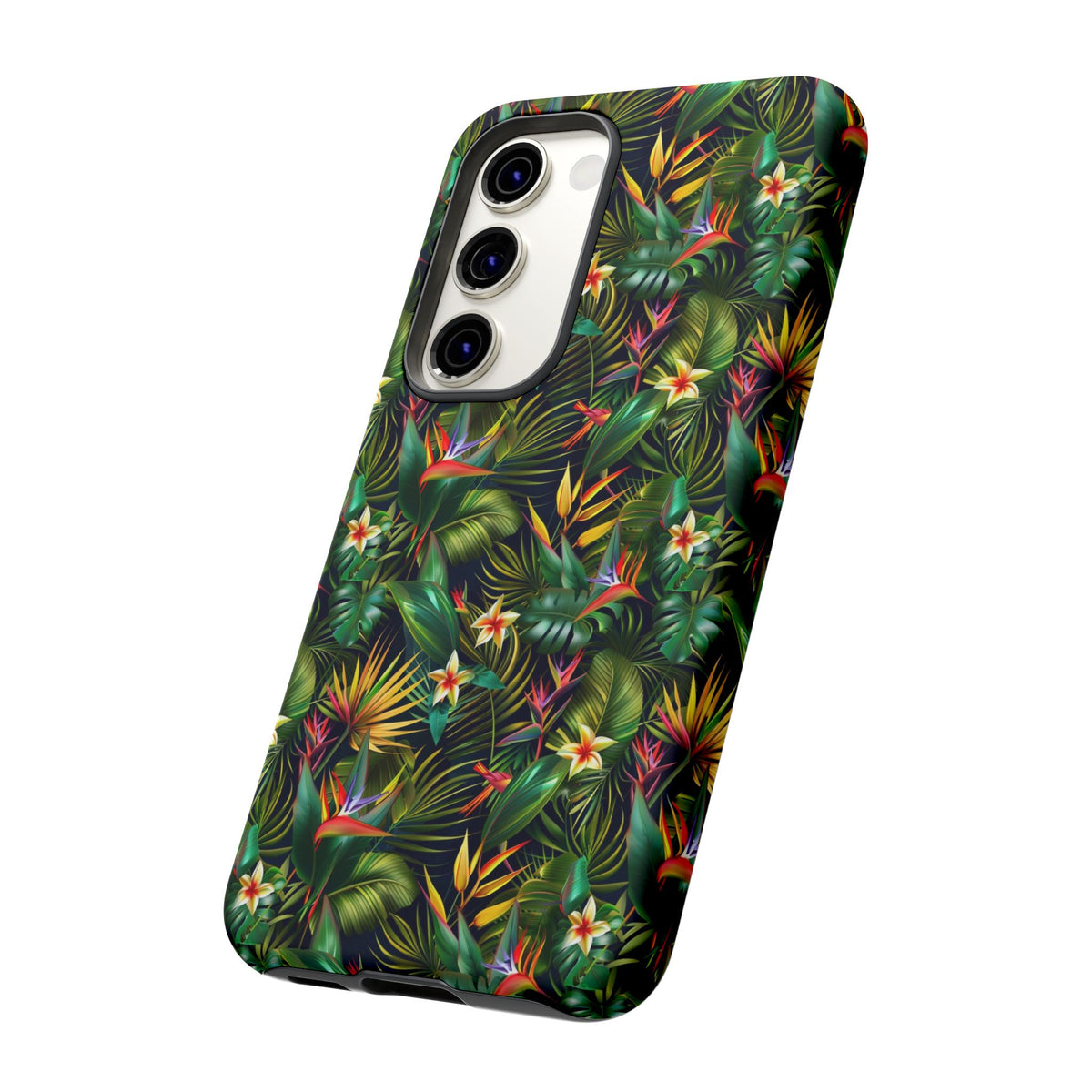 Jungle Pattern Phone Case – Exotic & Lush Design for Your Phone 348