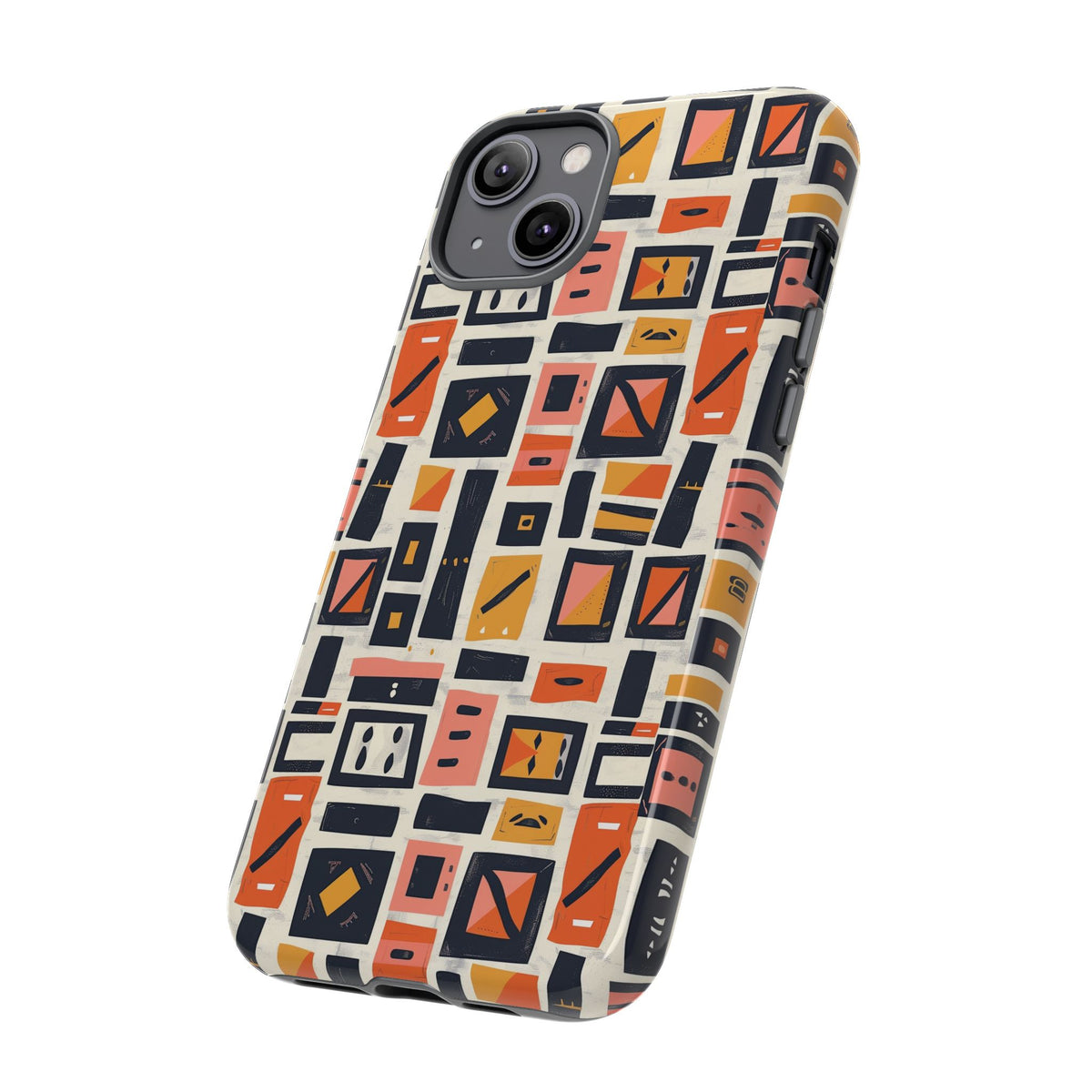 Stylish African Pattern Phone Case – Unique and Vibrant Protection 087