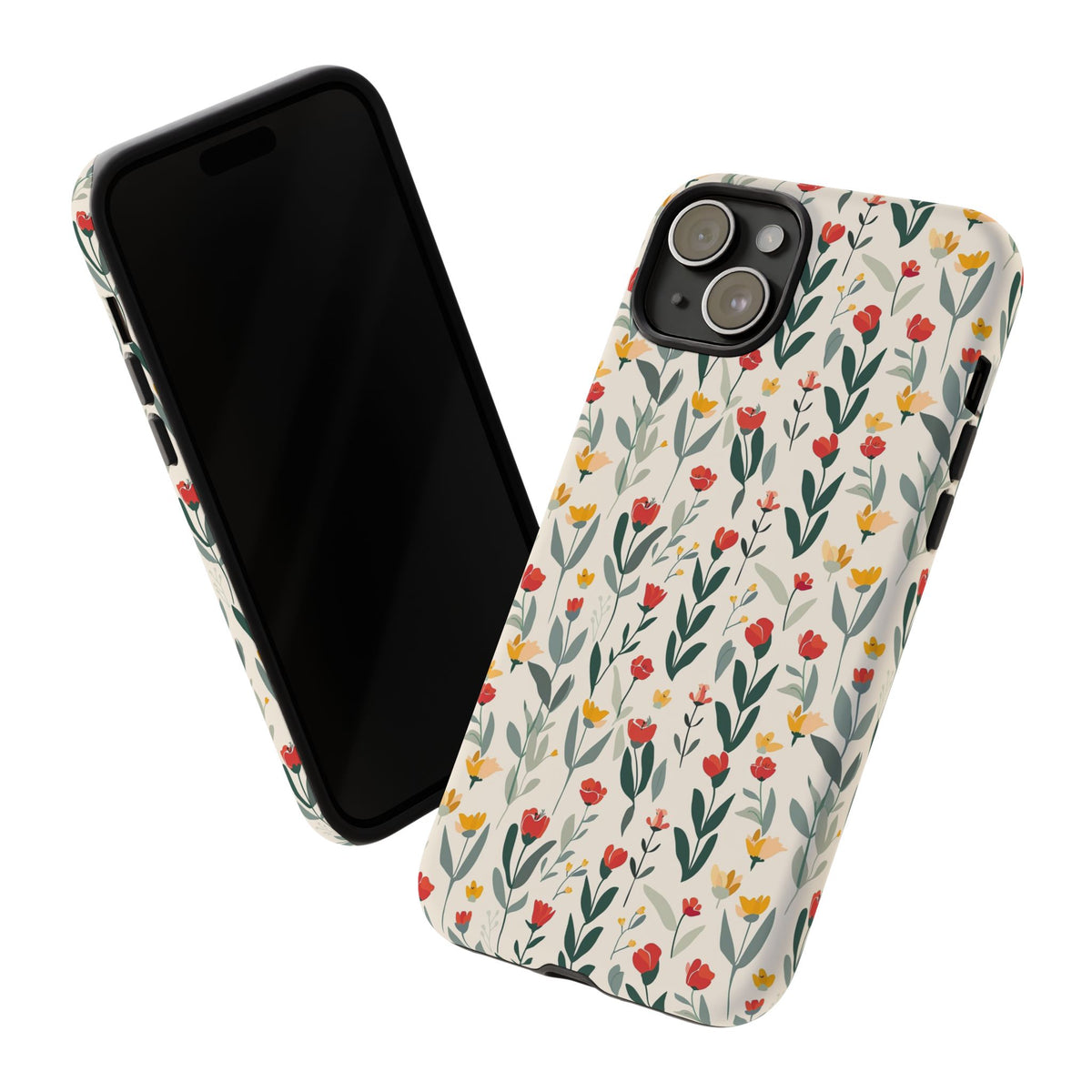 Spring Pattern Phone Case – Fresh & Vibrant Design for Your Phone 404