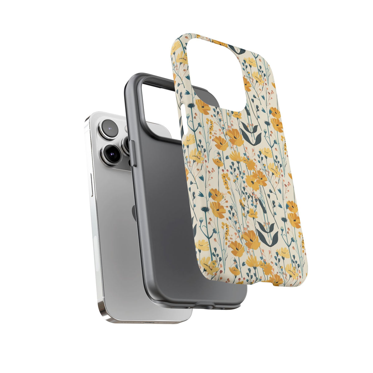 Spring Pattern Phone Case – Fresh & Vibrant Design for Your Phone 411