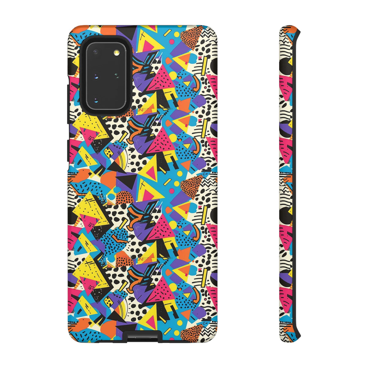 90s Themed Seamless Pattern Phone Case – Embrace Retro Style and Protection 231