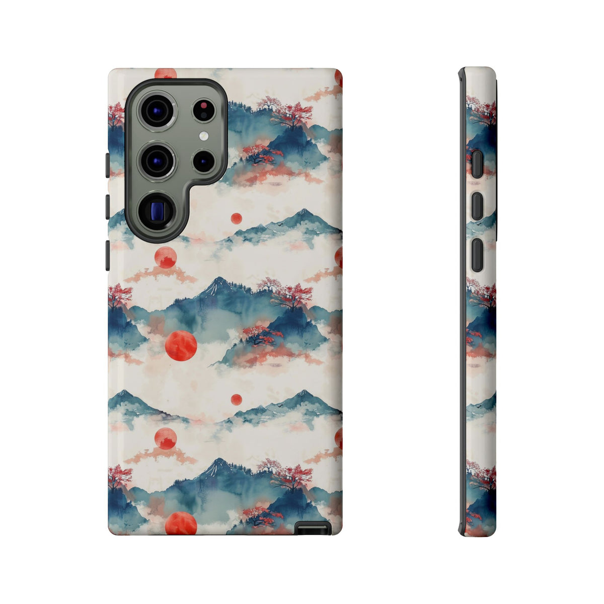 Japanese Pattern Phone Case – Elegant & Timeless Design for Your Phone 477