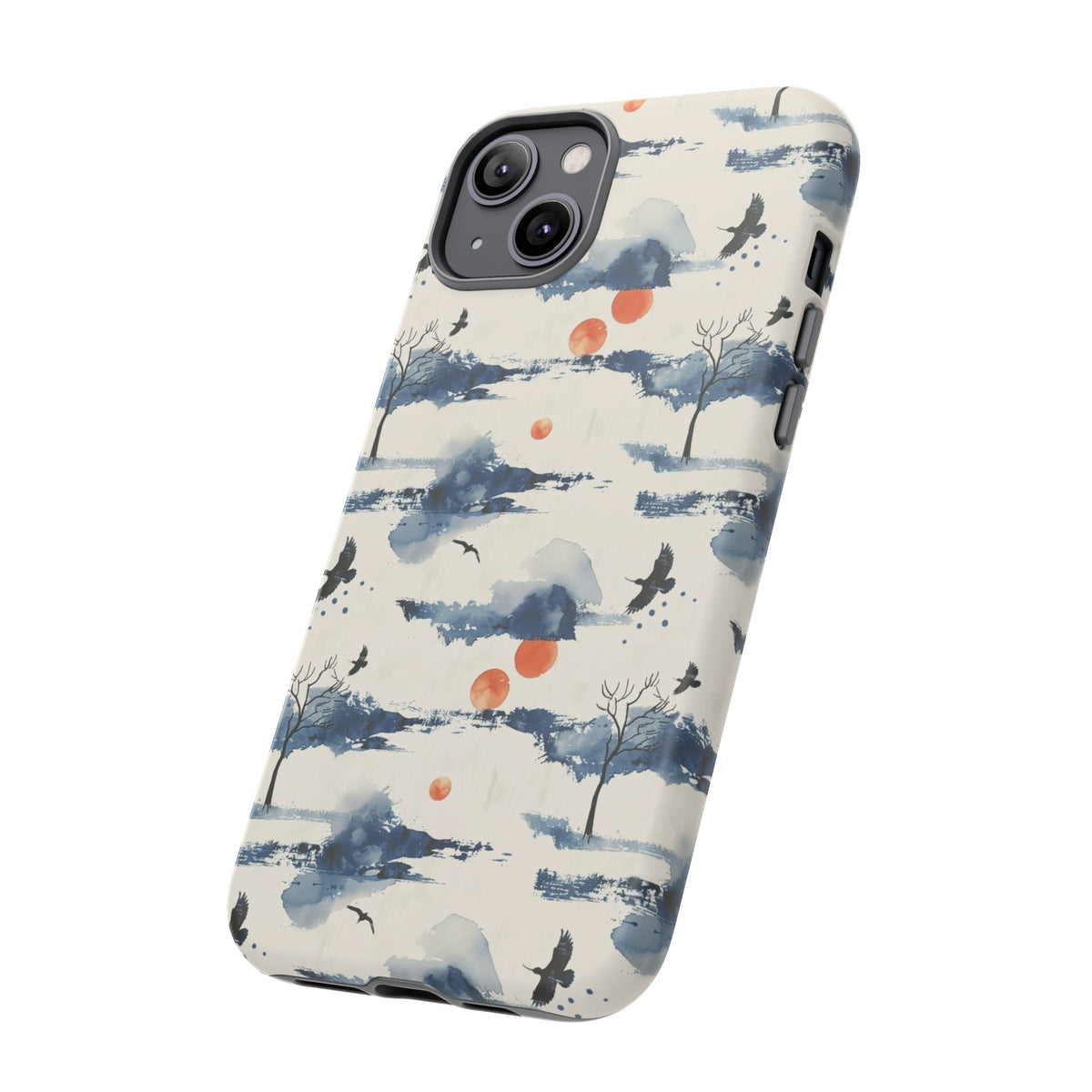 Japanese Pattern Phone Case – Elegant & Timeless Design for Your Phone 030