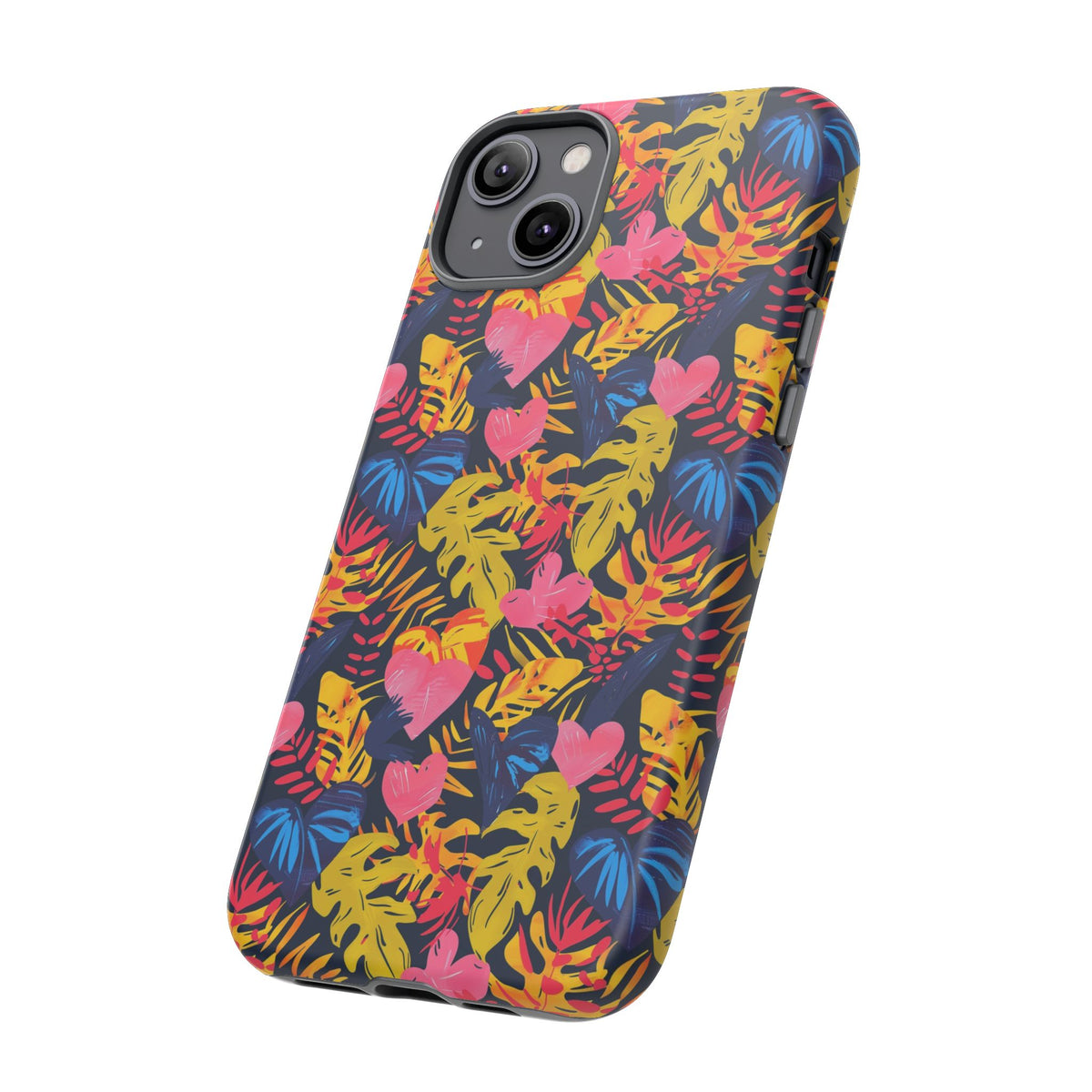 Heart Pattern Phone Case – Stylish & Loving Design for Your Device 360