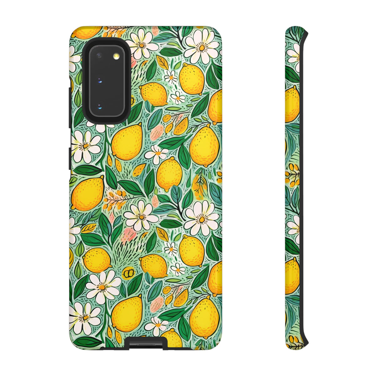 Cute Summer Lemons Phone Case – Refreshing Citrus Design for Your Phone 3