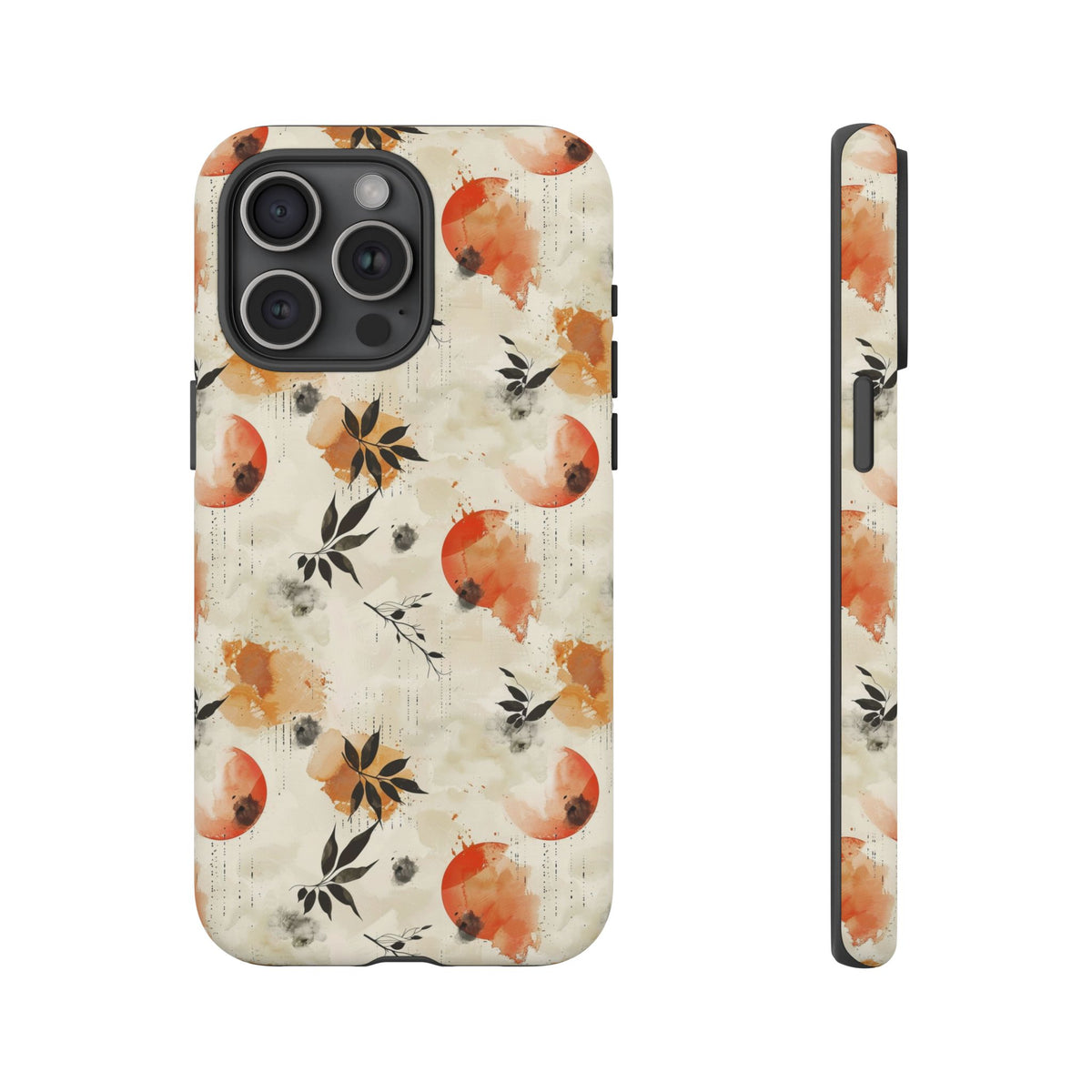 Japanese Pattern Phone Case – Elegant & Timeless Design for Your Phone 058