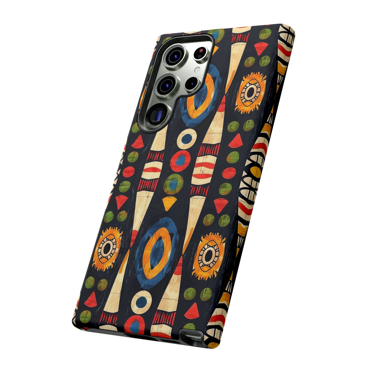 Stylish African Pattern Phone Case – Unique and Vibrant Protection 165