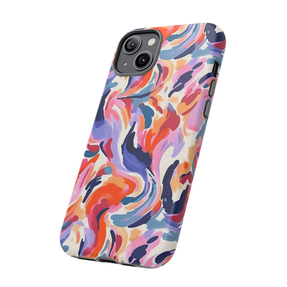 Abstract Painting Design Phone Case – Modern Art-Inspired Phone Cover 3