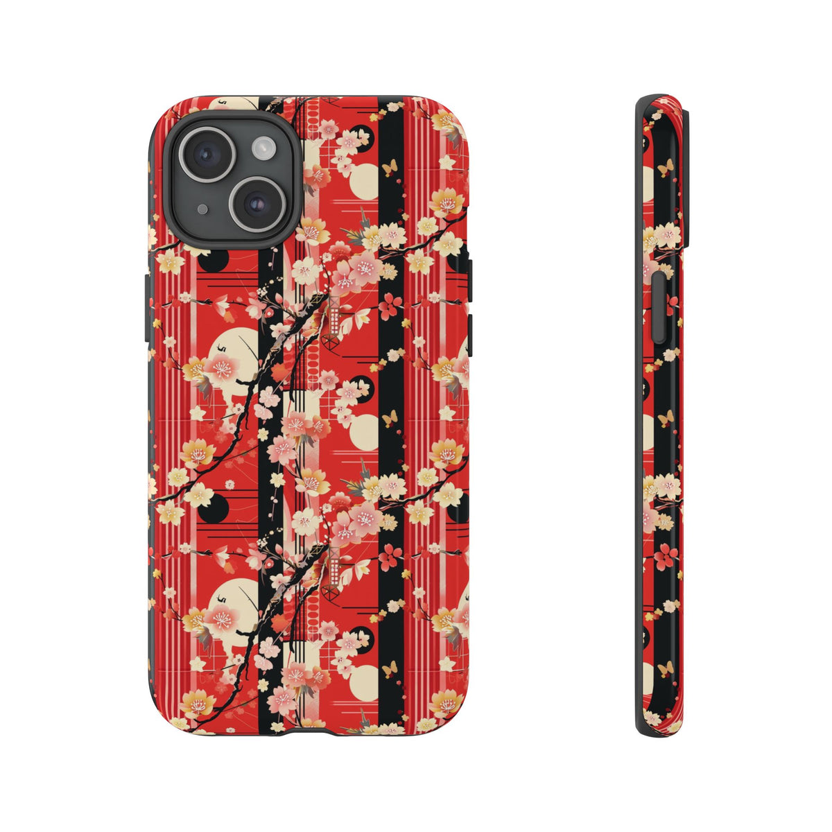 Japanese Pattern Phone Case – Elegant & Timeless Design for Your Phone 026