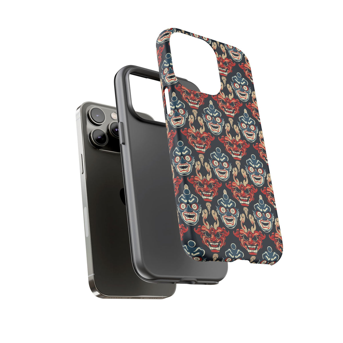 Japanese Pattern Phone Case – Elegant & Timeless Design for Your Phone 153