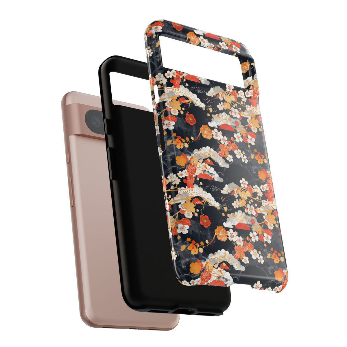 Japanese Pattern Phone Case – Elegant & Timeless Design for Your Phone 108