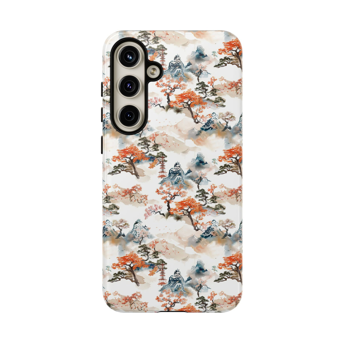 Japanese Pattern Phone Case – Elegant & Timeless Design for Your Phone 506