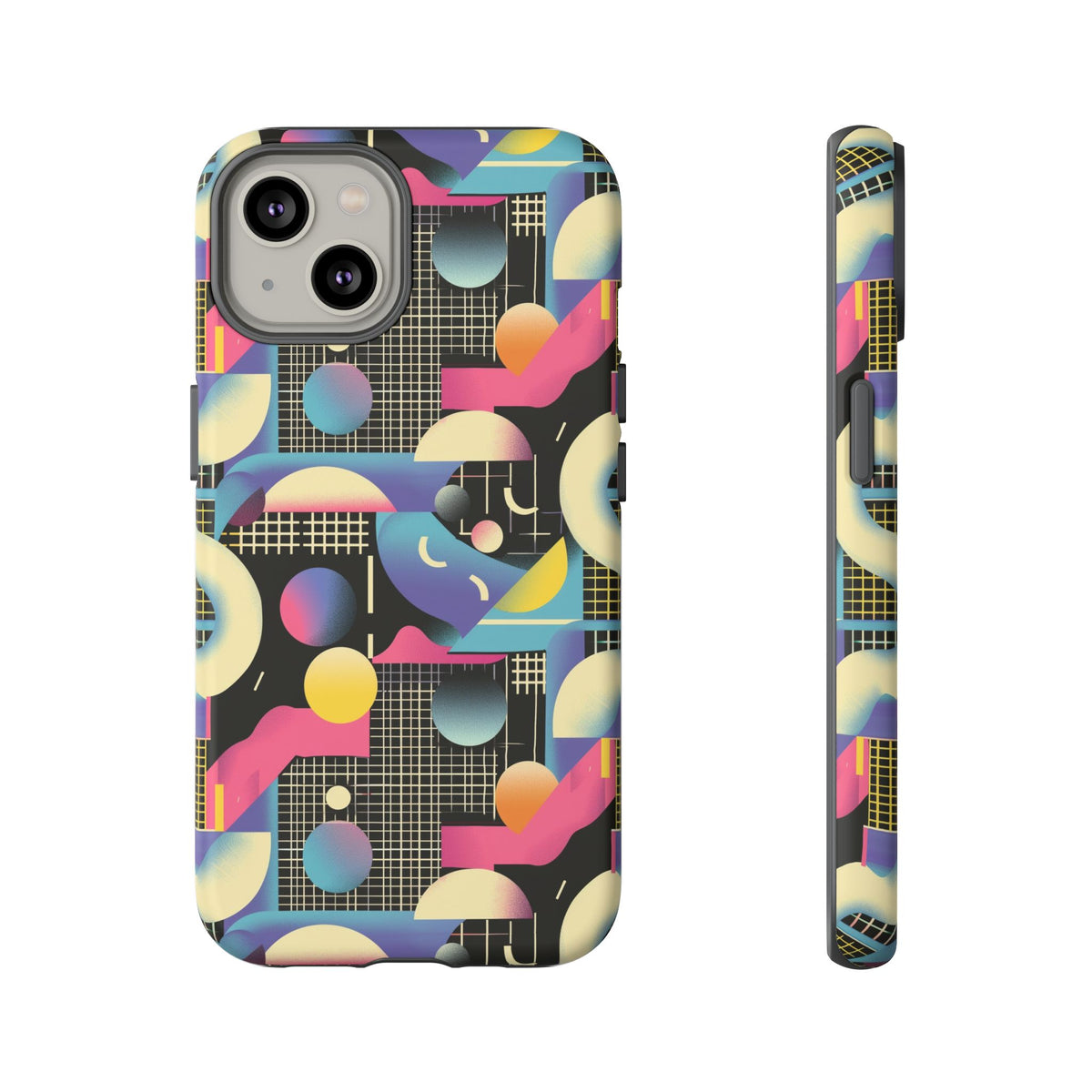 Retro 80s Seamless Phone Case – Vintage Style Meets Modern Protection 227