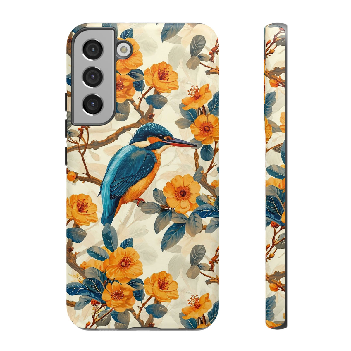 Birds Seamless Pattern Phone Case – Elegant and Timeless Avian Design