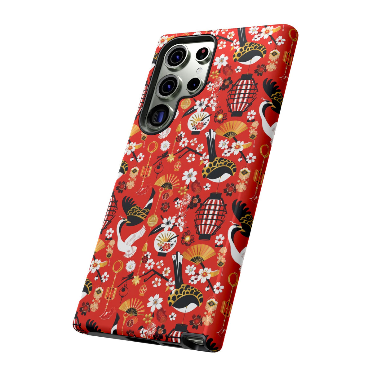 Japanese Pattern Phone Case – Elegant & Timeless Design for Your Phone 056