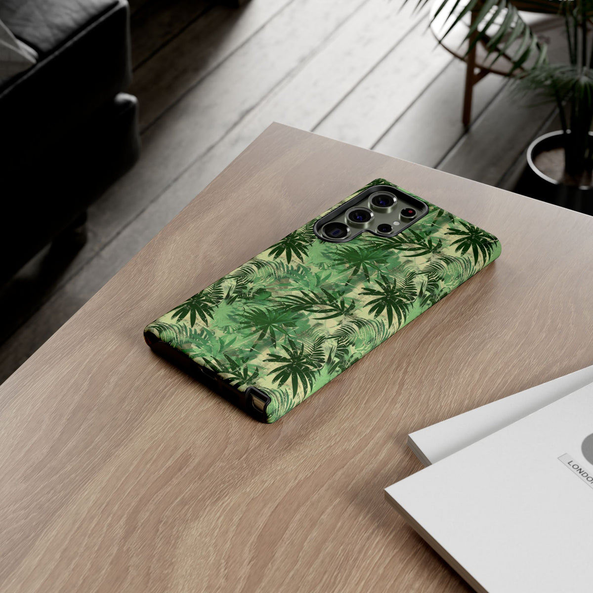 Jungle Pattern Phone Case – Exotic & Lush Design for Your Phone 336