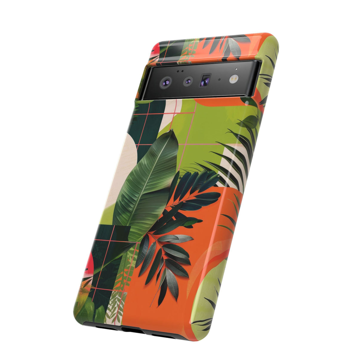 Jungle Collage Phone Case – Vibrant & Durable Nature-Inspired Protection