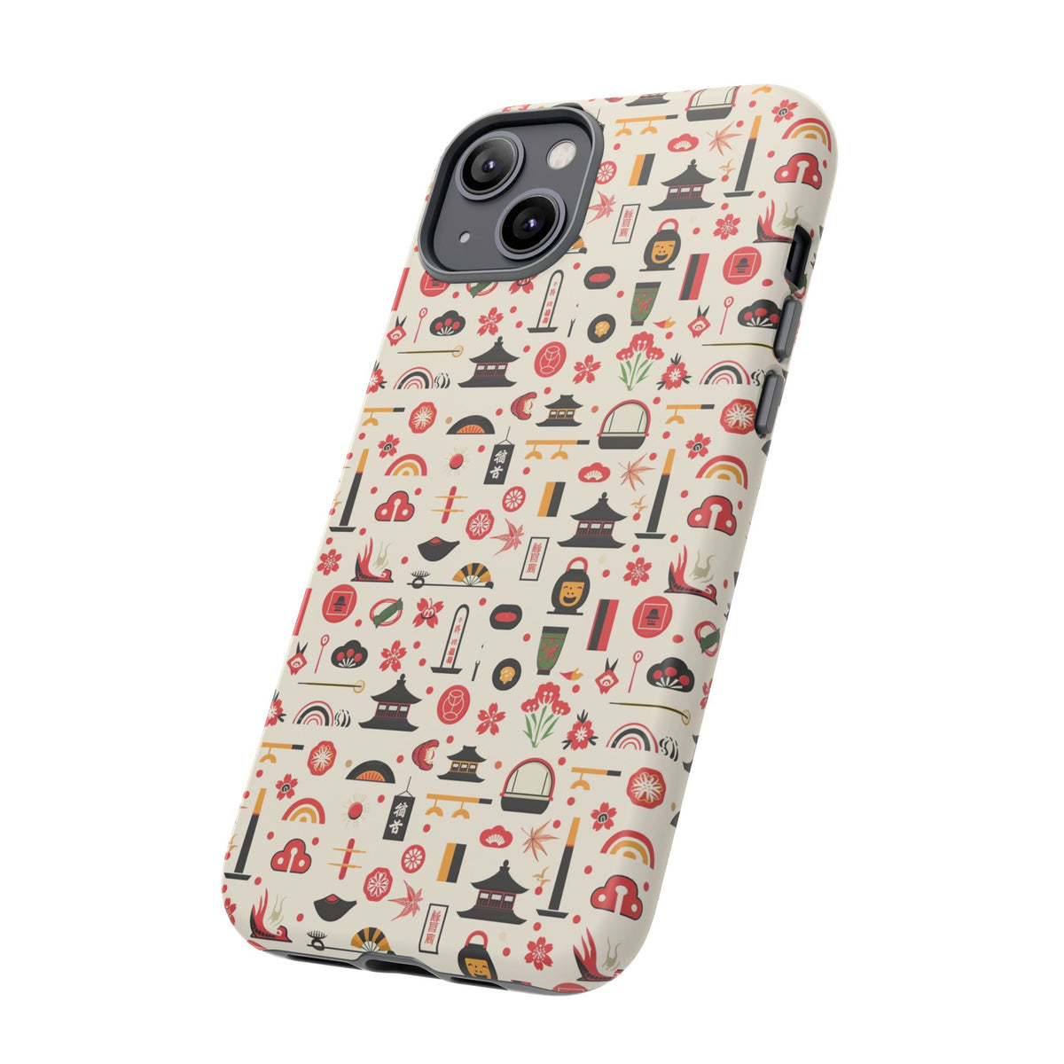 Japanese Pattern Phone Case – Elegant & Timeless Design for Your Phone 100