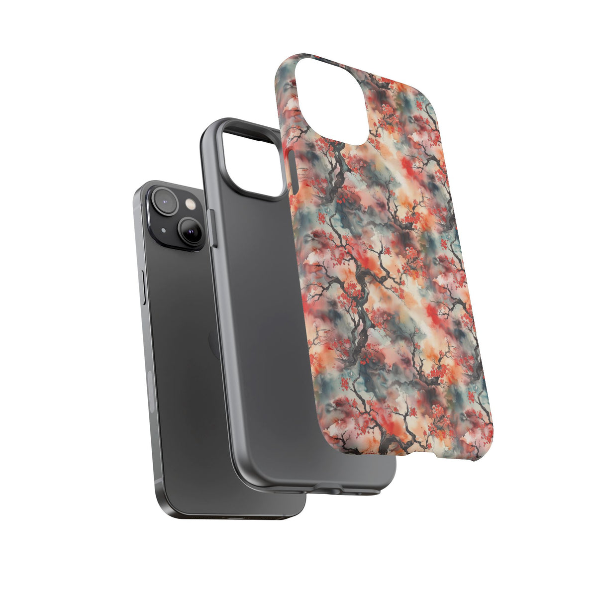 Japanese Pattern Phone Case – Elegant & Timeless Design for Your Phone 020