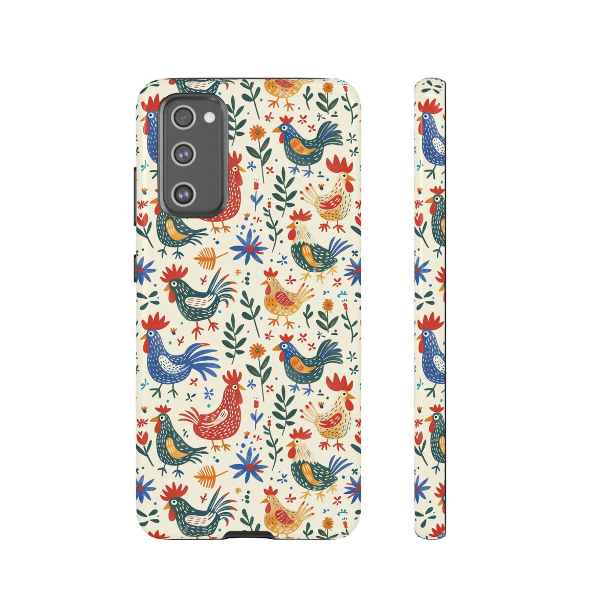 Birds Seamless Pattern Phone Case – Elegant and Timeless Avian Design 8