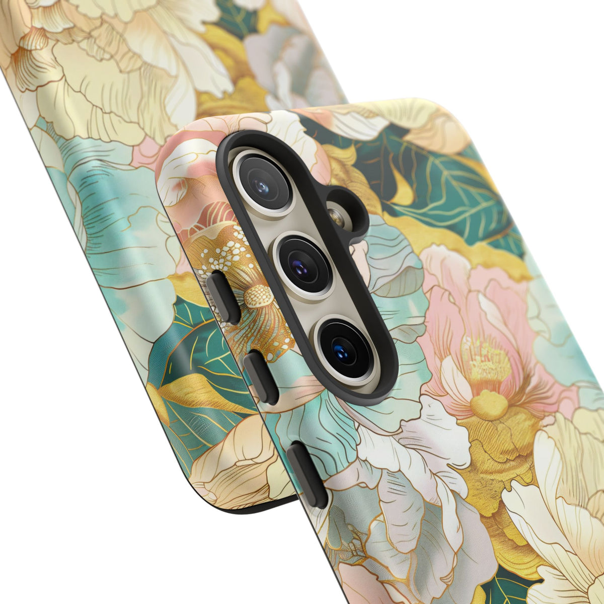 Japanese Blossom Asian Floral Design Phone Case – Elegant Floral Phone Cover