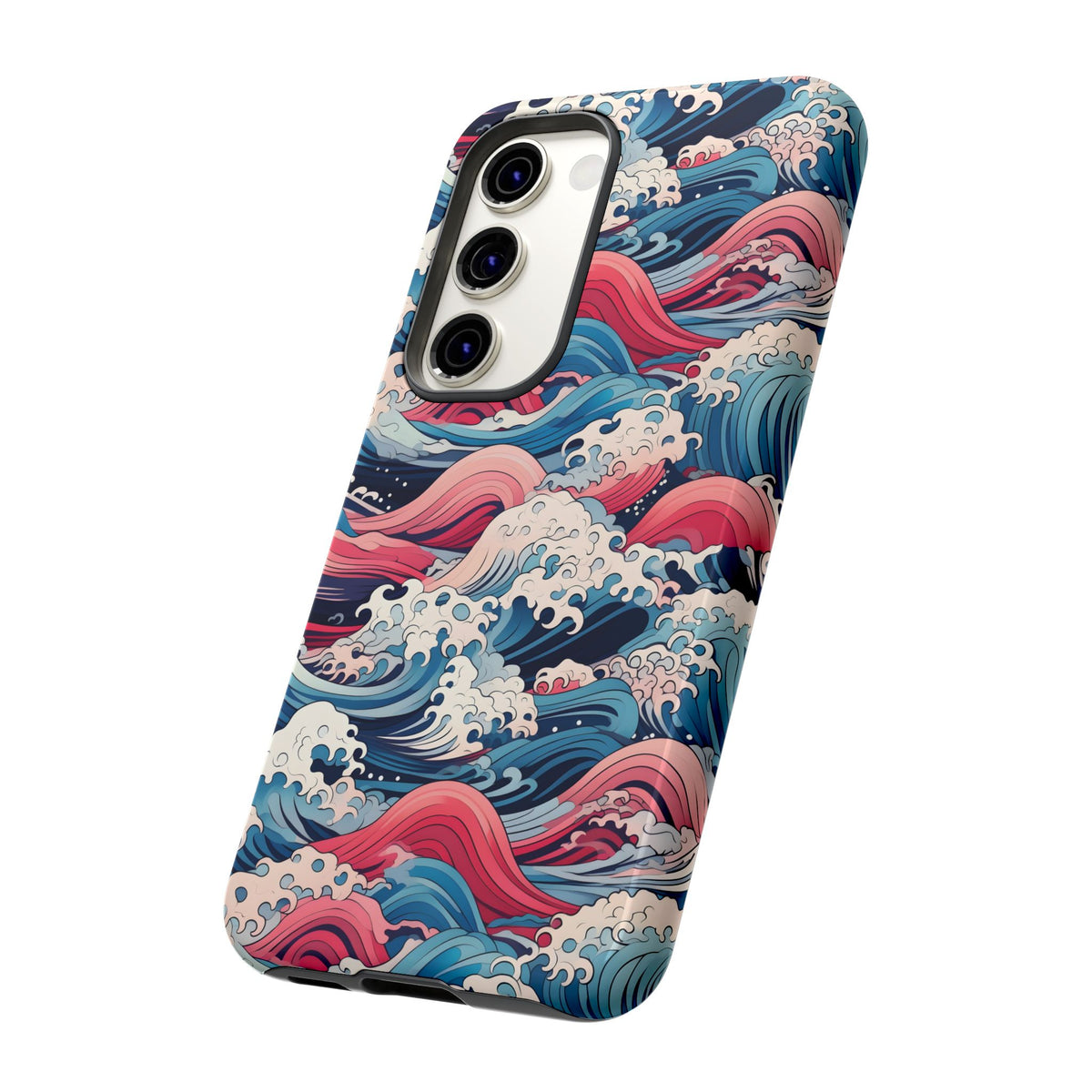 Japanese Waves Phone Case – Embrace Timeless Elegance with Classic Design 3