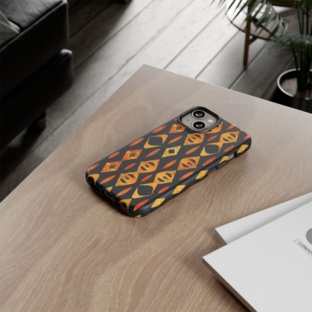 Stylish African Pattern Phone Case – Unique and Vibrant Protection 154