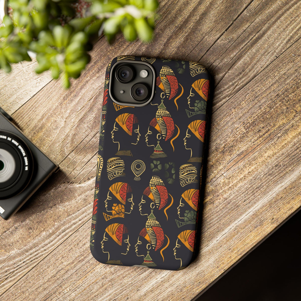 Stylish African Pattern Phone Case – Unique and Vibrant Protection 244