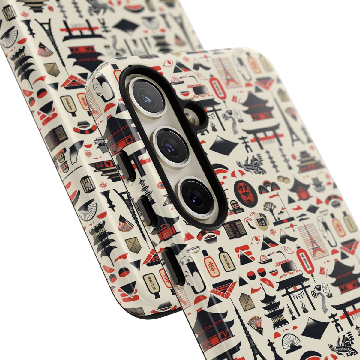 Japanese Pattern Phone Case – Elegant & Timeless Design for Your Phone 010