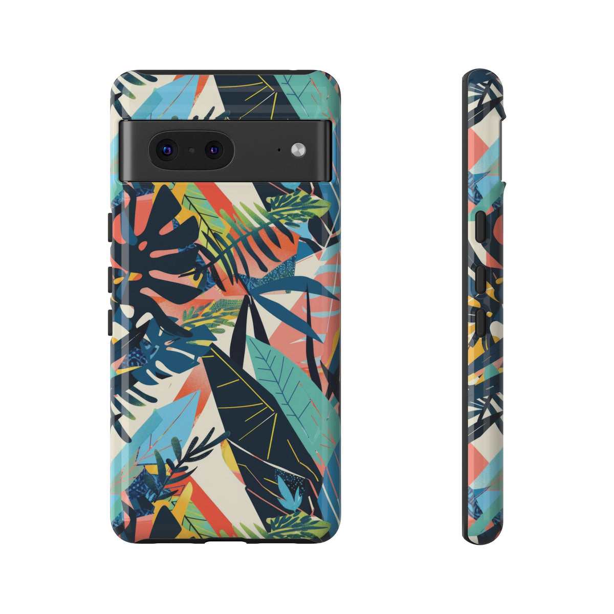 Jungle Collage Phone Case – Vibrant & Durable