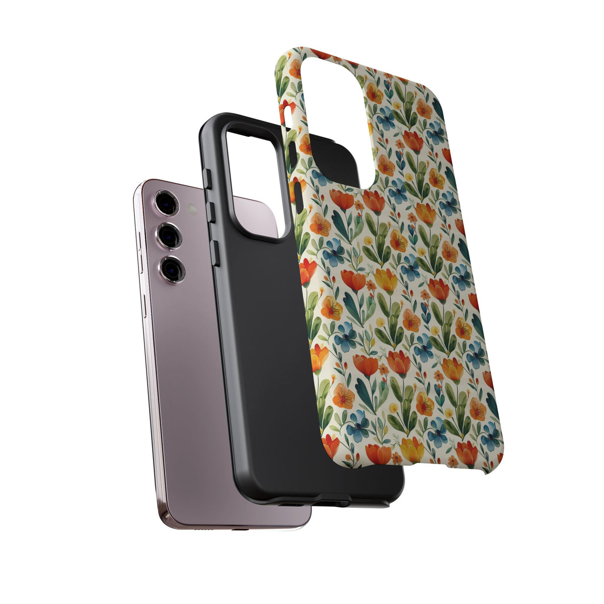 Spring Pattern Phone Case – Fresh & Vibrant Design for Your Phone 398