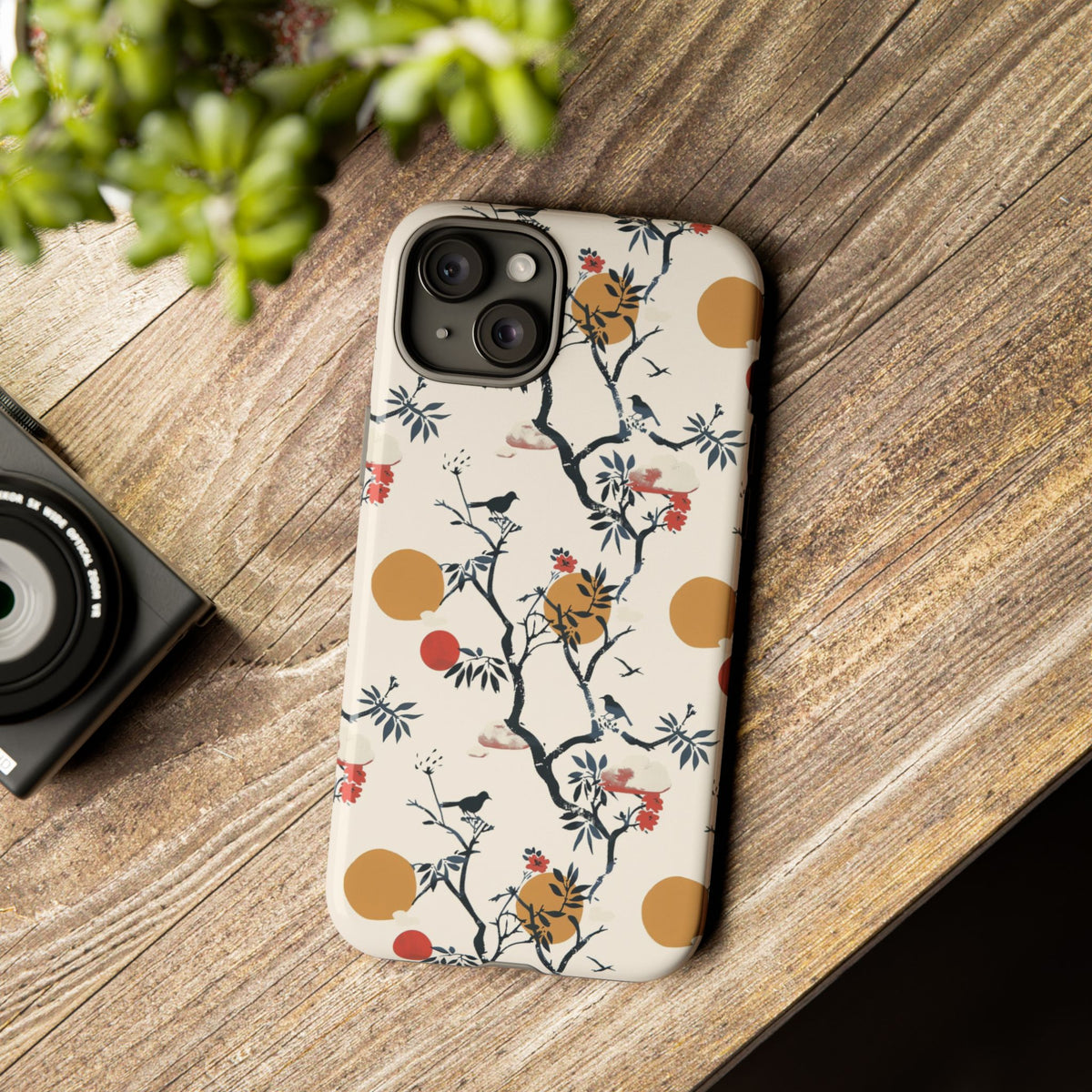 Japanese Pattern Phone Case – Elegant & Timeless Design for Your Phone 054