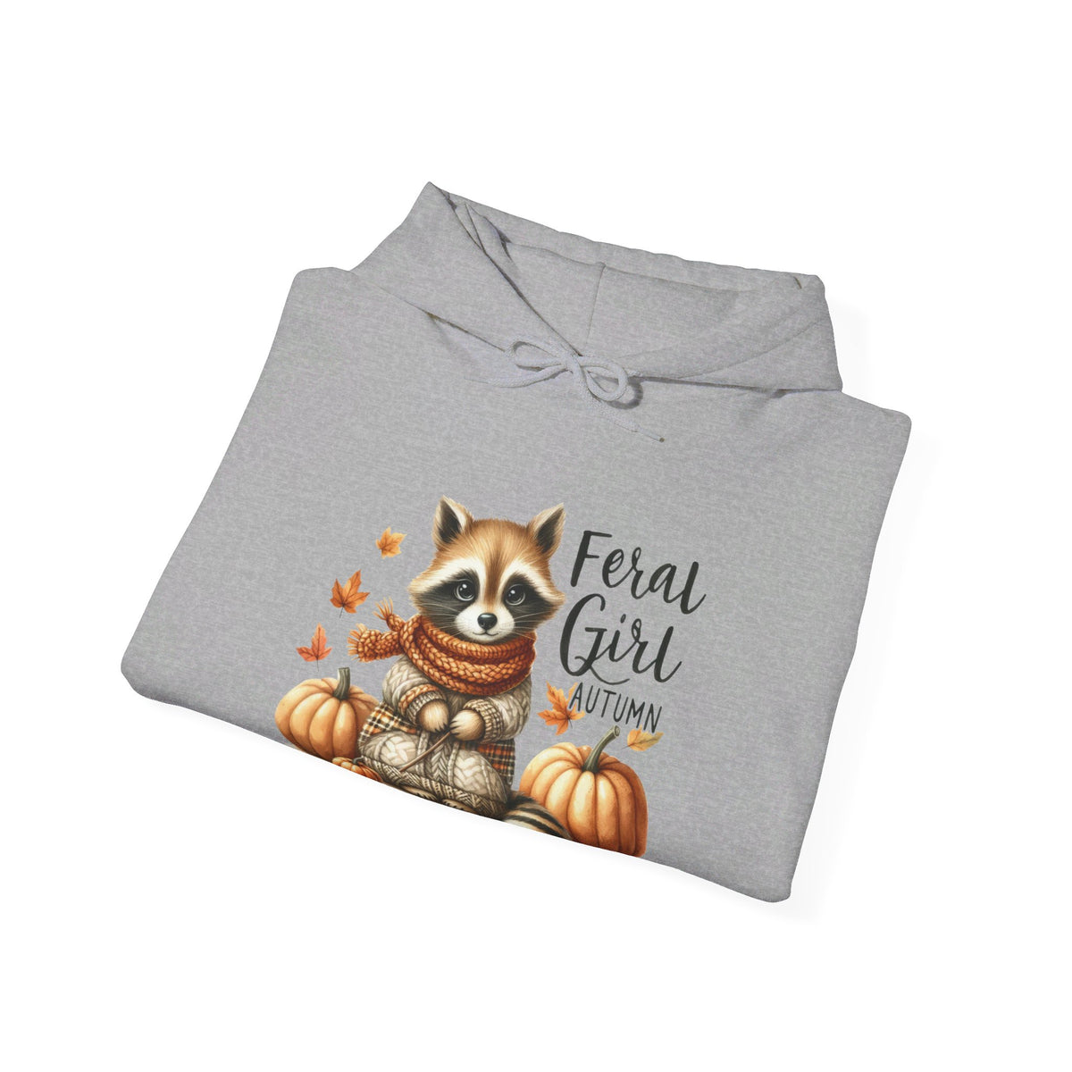 Feral Girl Autumn Unisex Hooded Sweatshirt