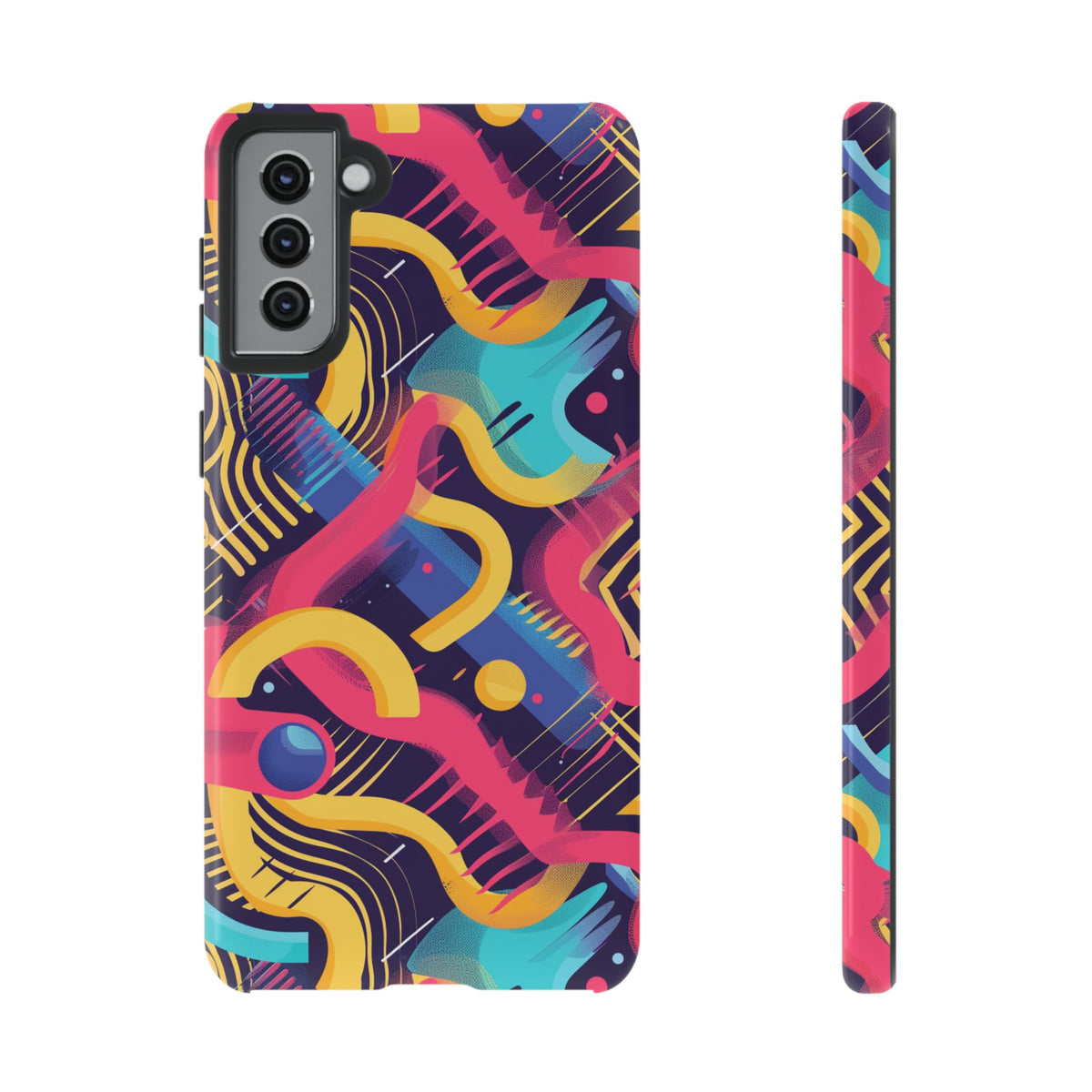 Retro 80s Seamless Phone Case – Vintage Style Meets Modern Protection 2