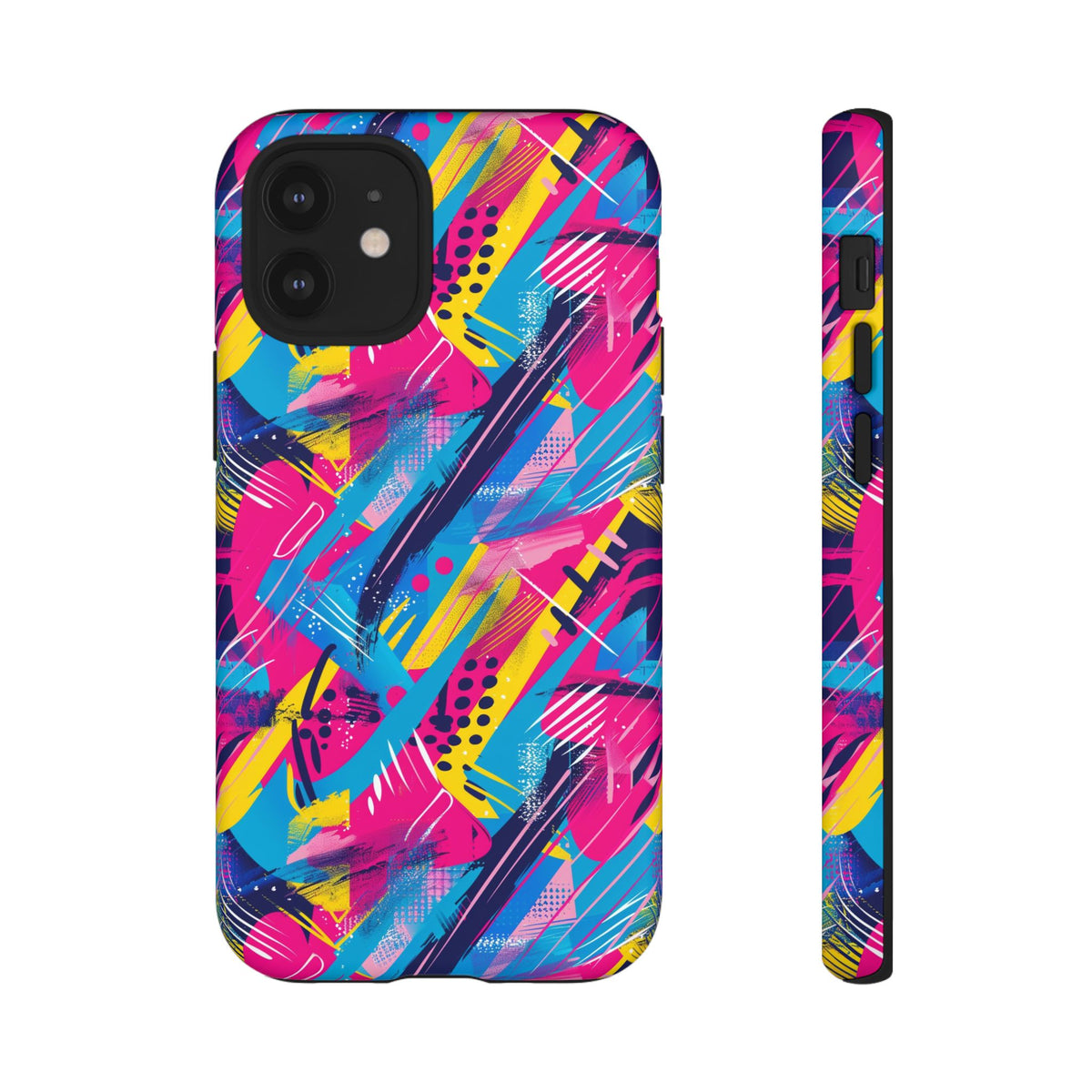 Retro 80s Seamless Phone Case – Vintage Style Meets Modern Protection 103