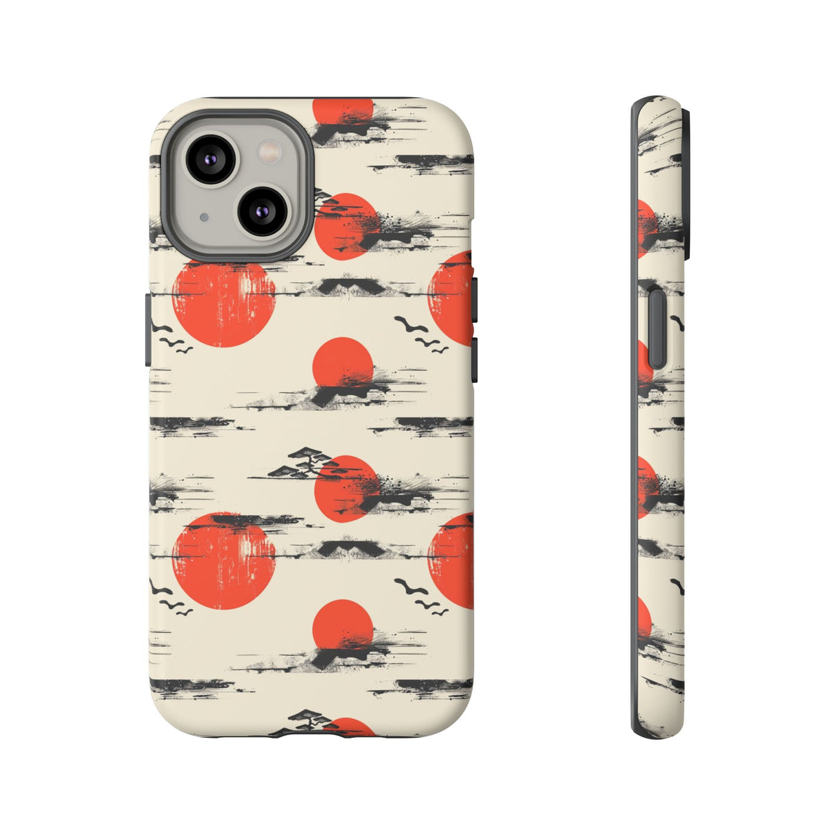 Japanese Pattern Phone Case – Elegant & Timeless Design for Your Phone 077