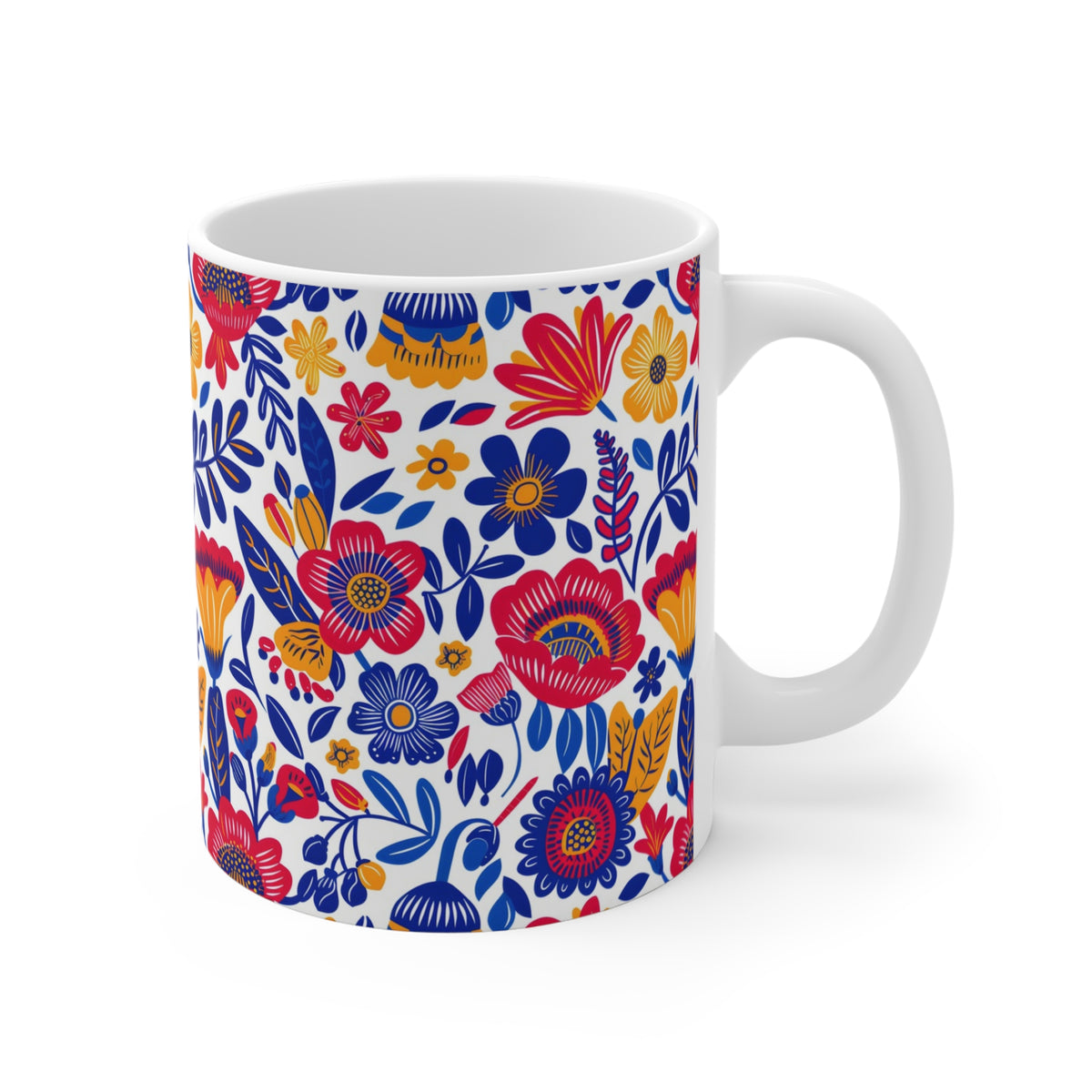 Groove Floral Bohemian Coffee Mug – Perfect for Free Spirits  (22)