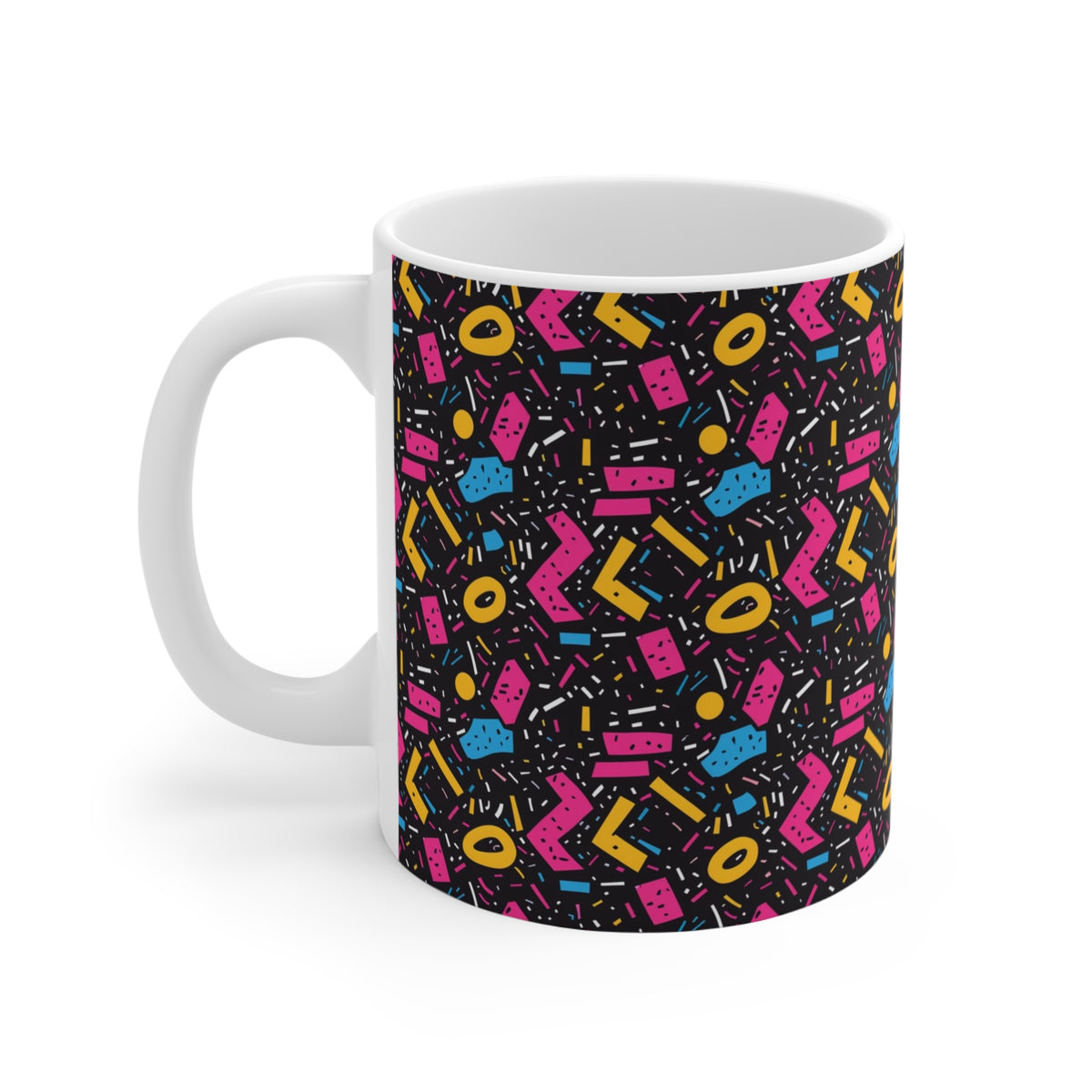 90s Retro Coffee Mug - Full Wrap Design 488