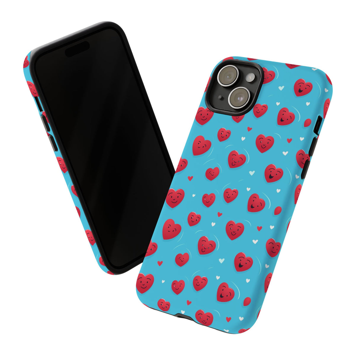 Heart Pattern Phone Case – Stylish & Loving Design for Your Device 811