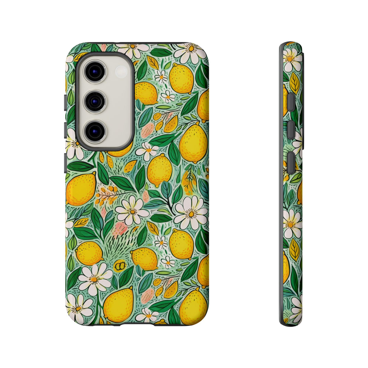 Cute Summer Lemons Phone Case – Refreshing Citrus Design for Your Phone 3