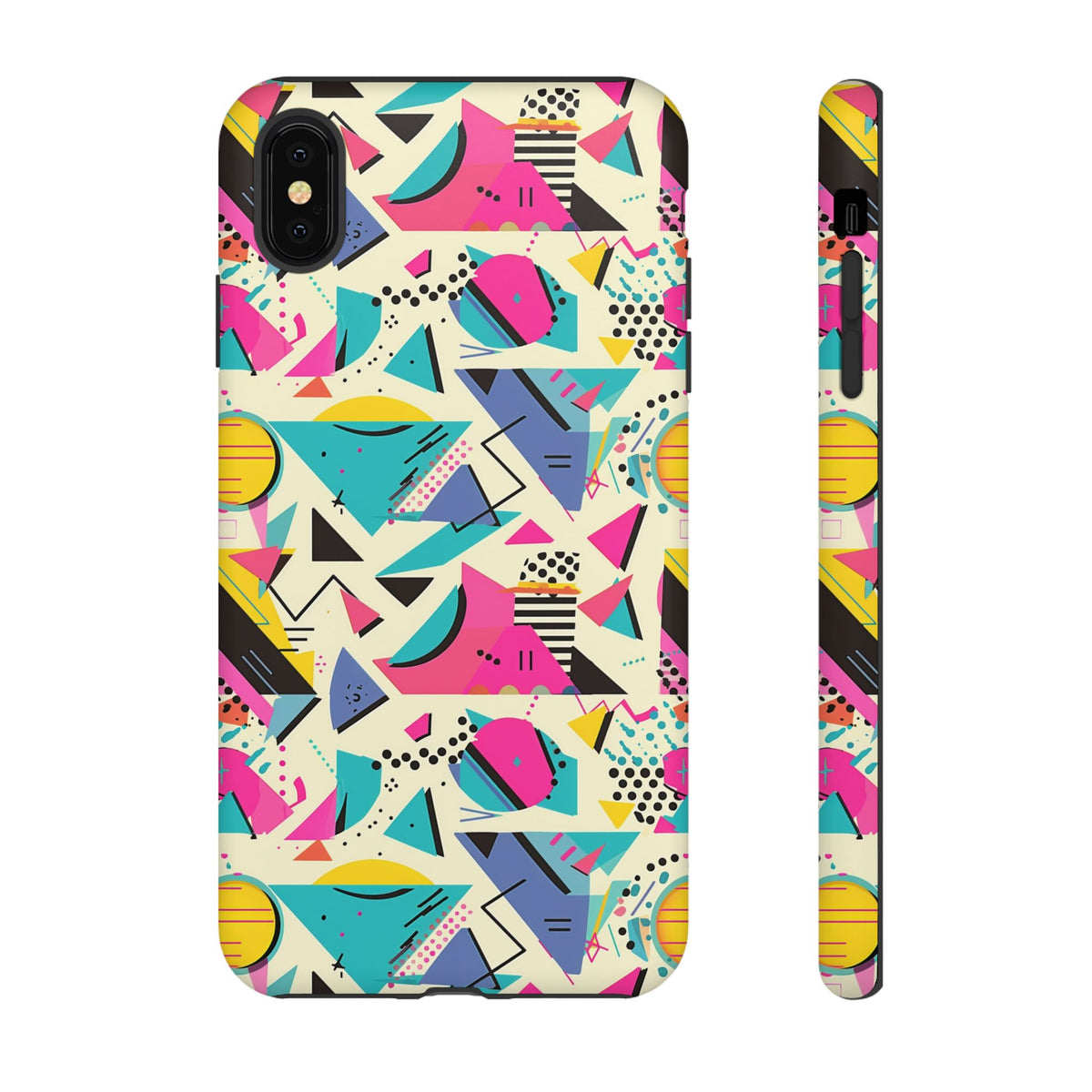 Retro 80s Seamless Phone Case – Vintage Style Meets Modern Protection 104