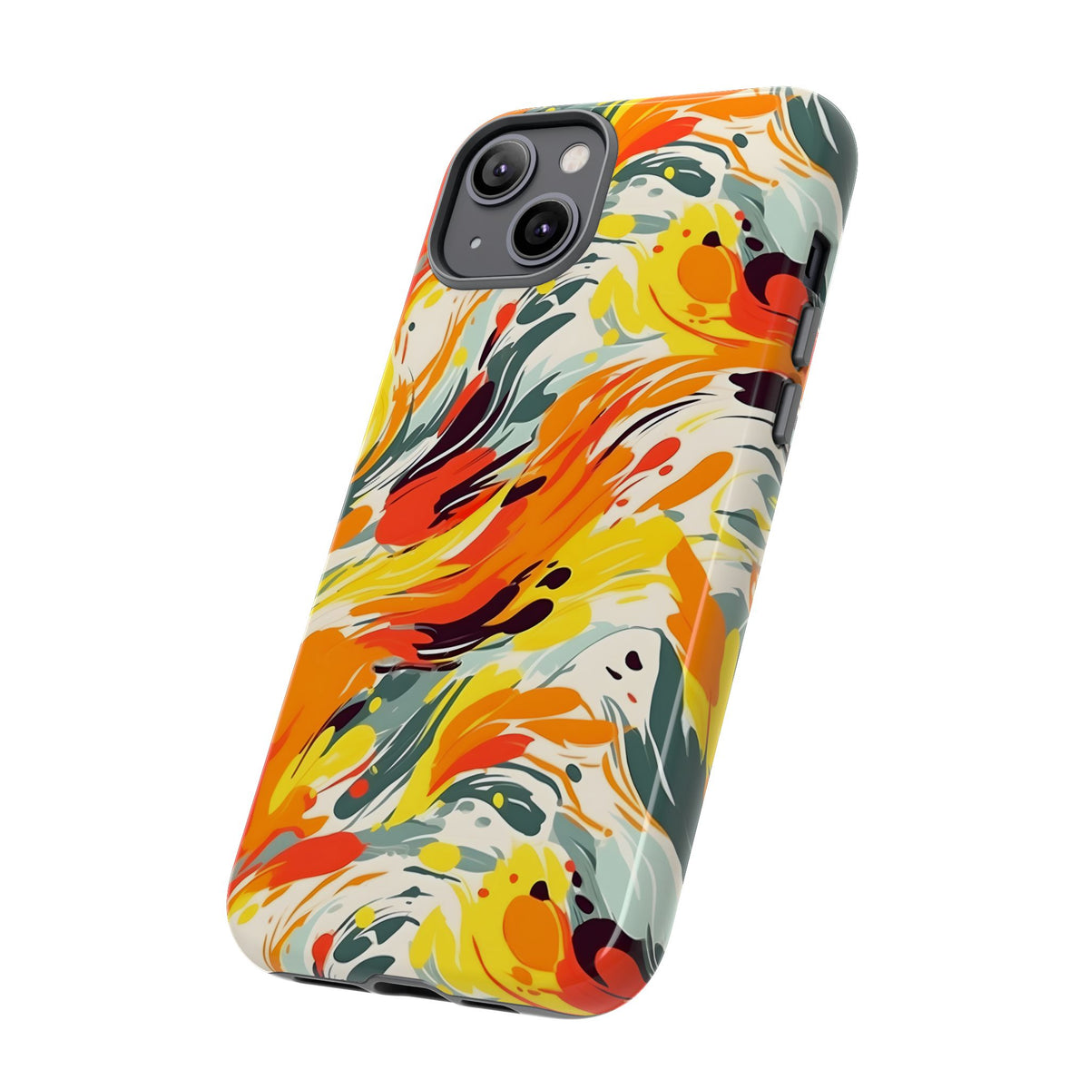 Abstract Painting Design Phone Case – Modern Art-Inspired Phone Cover 5