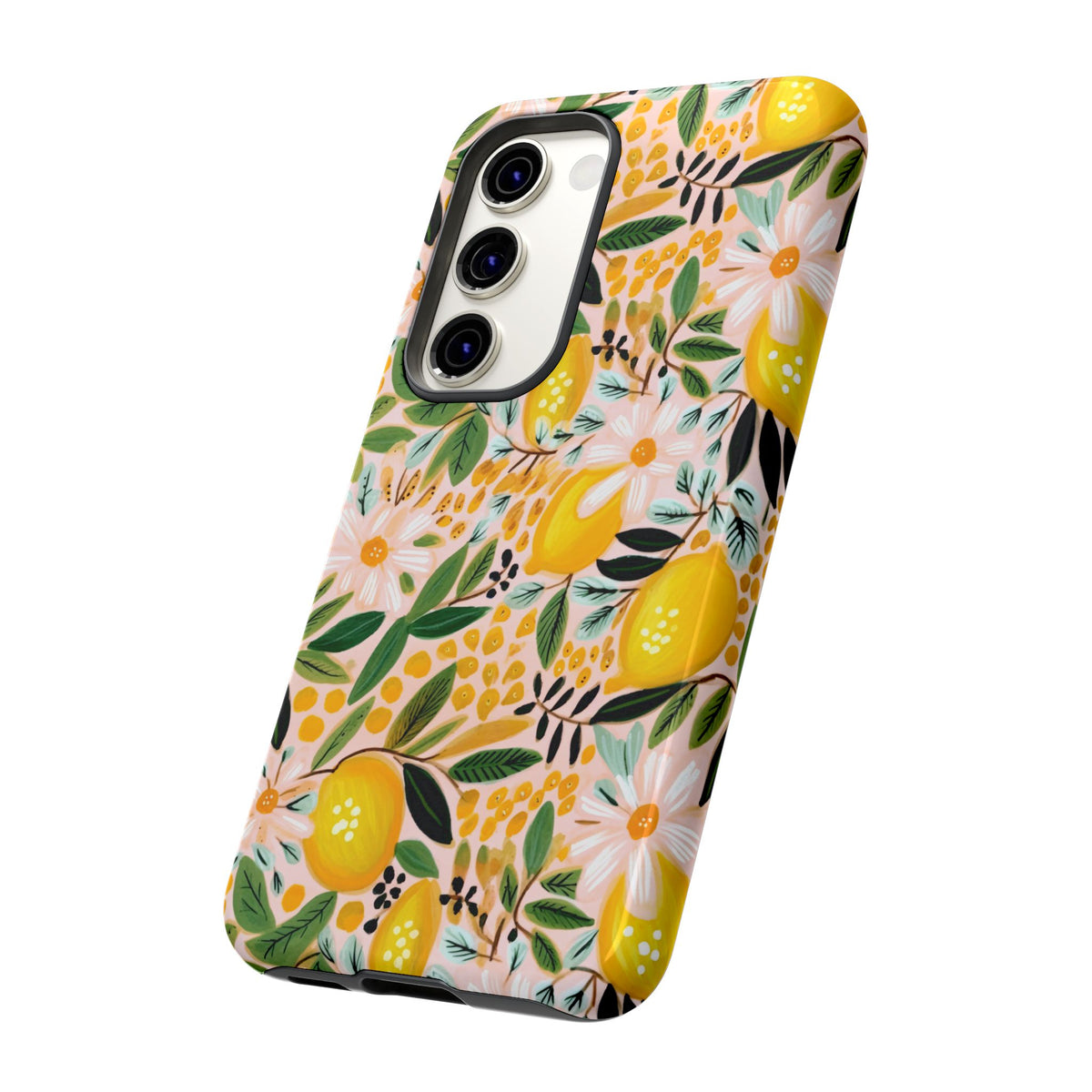 Cute Summer Lemons Phone Case – Refreshing Citrus Design for Your Phone 2