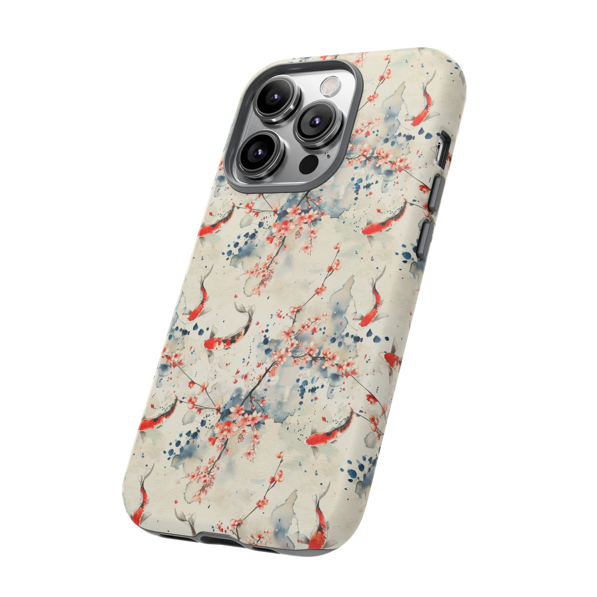 Japanese Pattern Phone Case – Elegant & Timeless Design for Your Phone 073