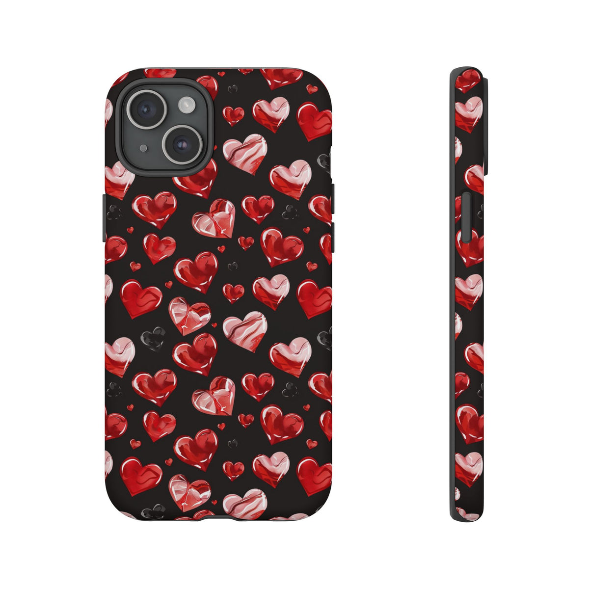 Heart Pattern Phone Case – Stylish & Loving Design for Your Device 365