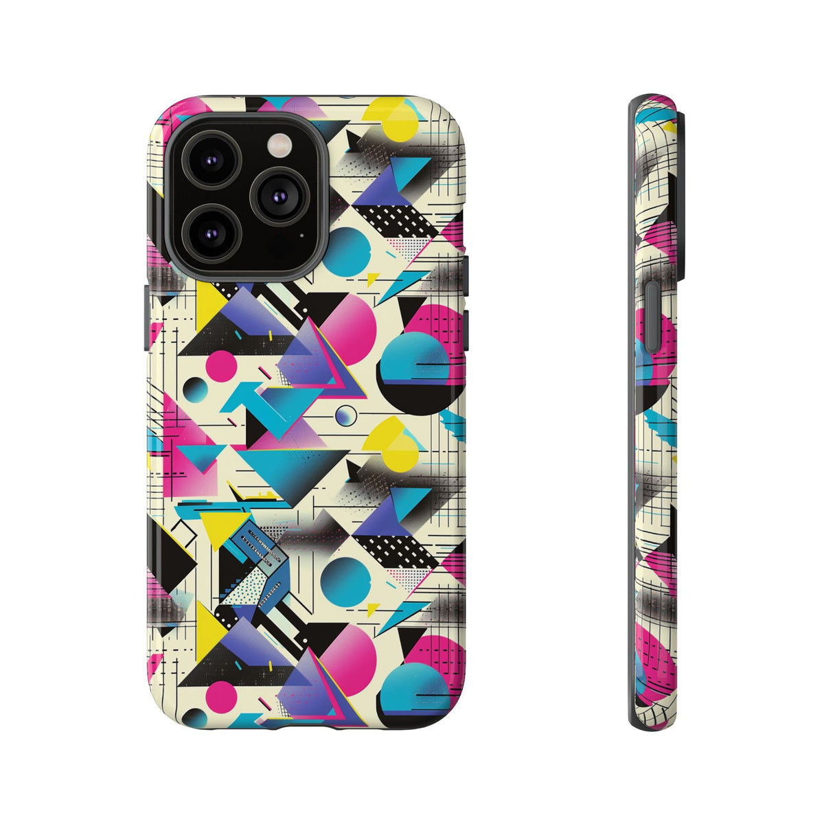 Retro 80s Seamless Phone Case – Vintage Style Meets Modern Protection 202